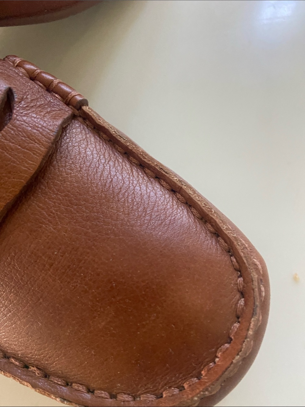 Hotter Tan Leather Penny Loafers for Women - Picture 13 of 16